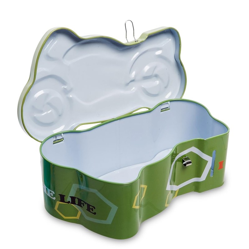 Metal Motorcycle Shape Money Box with Lock Funny Money Box