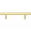 ELEMENTS 3" c-c Brushed Gold Kitchen Cabinet Hardware Drawer Pulls