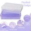 Double Layer Large Capacity Pencil Case, Translucent Plastic Hard Pencil