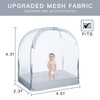 L RUNNZER Crib Tent Crib Net to Keep Baby in,