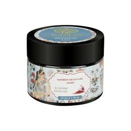 Sutatva Natural Saffron Face De Tan Gel For Men & Women to Protect Skin from Sun Damage, Minimizing Signs of Aging, Anti-Wrinkle, Reduce Acne, Skin Brightening With Goodness of Saffron, 50 gm