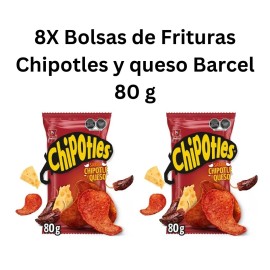 Barcel Frituras Chipotles Barcel chipotle y queso 80 g