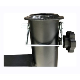 MaxxHaul 50240 Heavy Duty Hitch Mount Flagpole and Umbrella Holder with Anti Wobble Screws for Standard 2 inch Hitch Receiver for SUV Vans Car Pickup Truck RV