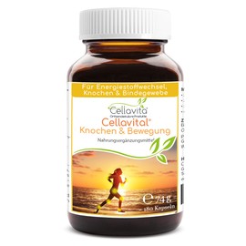 Cellavita l Bone & Movement (EAW) Eggshell Membrane | Field Horsetail Extract | Frankincense Extract - 3 Month Supply - 180 Capsules