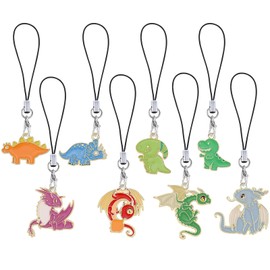 BEEFLYING Cute Phone Charms, Kawaii Phone Charms, Aesthetic Y2K Phone Tags for Bag, Keychain, Airpods, Camera, Purse, Decoration