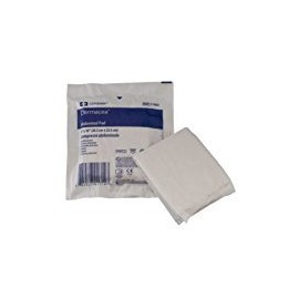 Covidien 7197D Dermacea Abdominal Pad, 7-1/2" x 8" Size (Pack of 12)