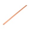 MECCANIXITY 1Pcs 8" x 2/5" Copper Flat Bar,1/16" Thickness Copper