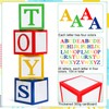 Kolldenn 6 Pcs Back to School Decorations Letter Inspire Party