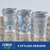 Dixie To Go Paper Coffee Cups With Lids, 12 oz,