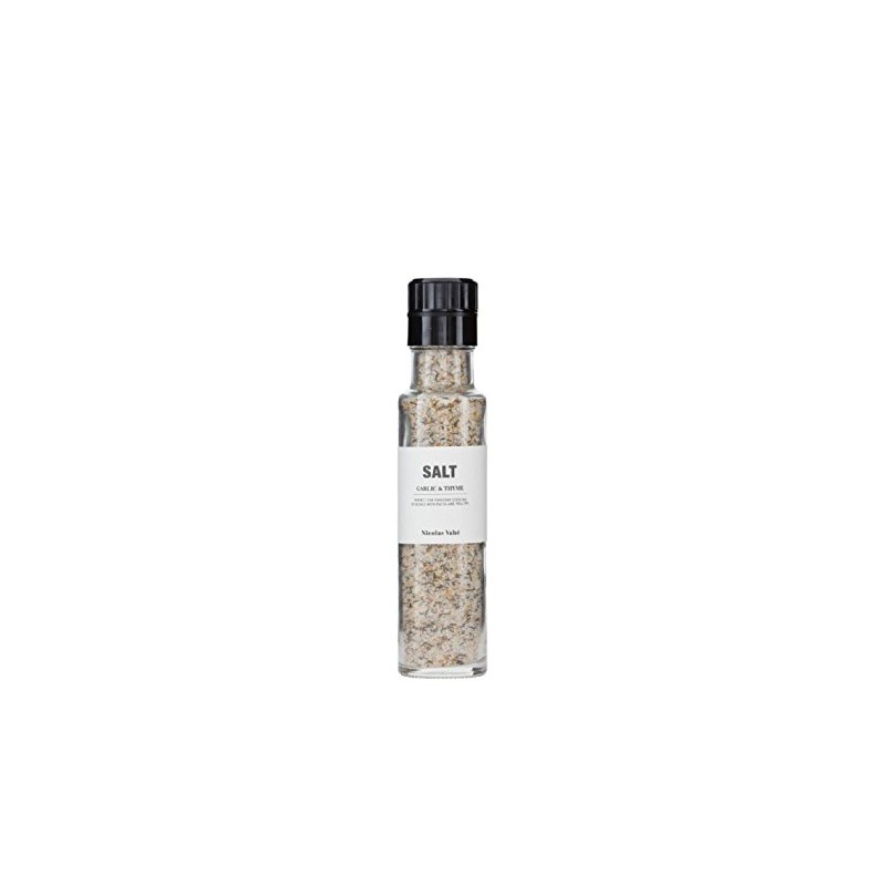 Salt Garlic Thyme 300g Salt Mill