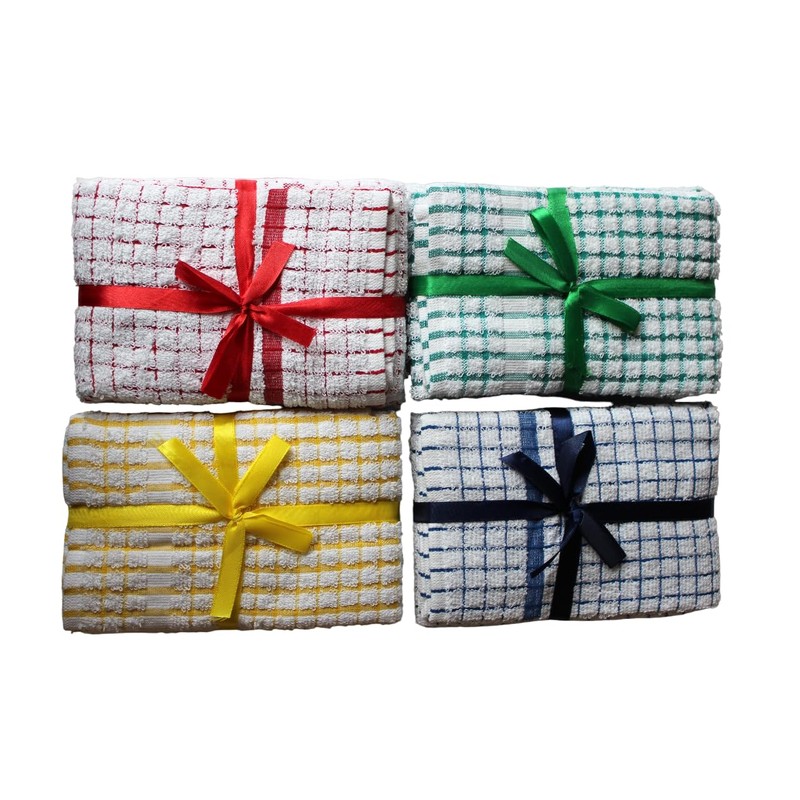 QUALITY HOME TEXTILES 100% Cotton Super Soft Terry Towelling Tea