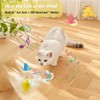 SUMMERPAWS Interactive Cat Toys for Indoor Cats, Fast Rolling, Chirping,