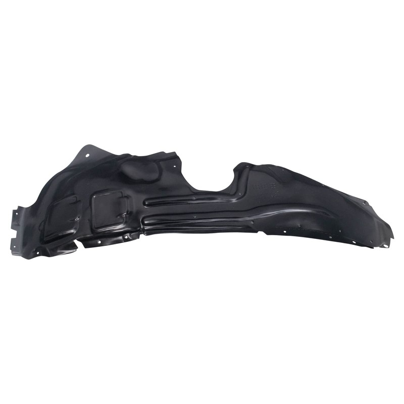 TRQ TRQ Front Right Inner Fender Liner Black Passenger Side