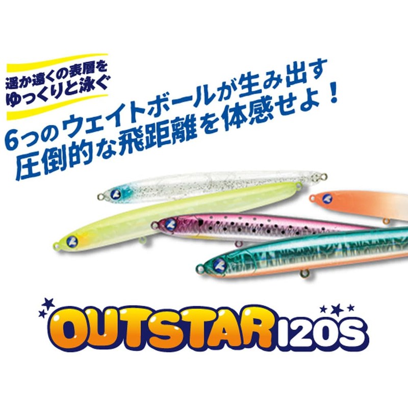 Blue Blue Outstar 120S (#06 Pink Candy Dust)