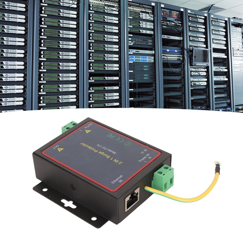 Surge Protector 2 in 1 Network Surge Protector POE Power