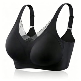 Sujetador Post Mastectomía con Bolsillos para Prótesis | Bralette Suave Sin Costuras para Formas de Seno de Silicona | Uso Diario y Recuperación Postquirúrgica