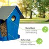 GARTENETAGE Sweden Scattered Feed Silo - Colourful Bird Feeding for