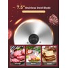 FOHERE 200W Meat Slicer Machine for Home, Electric Food Slicer