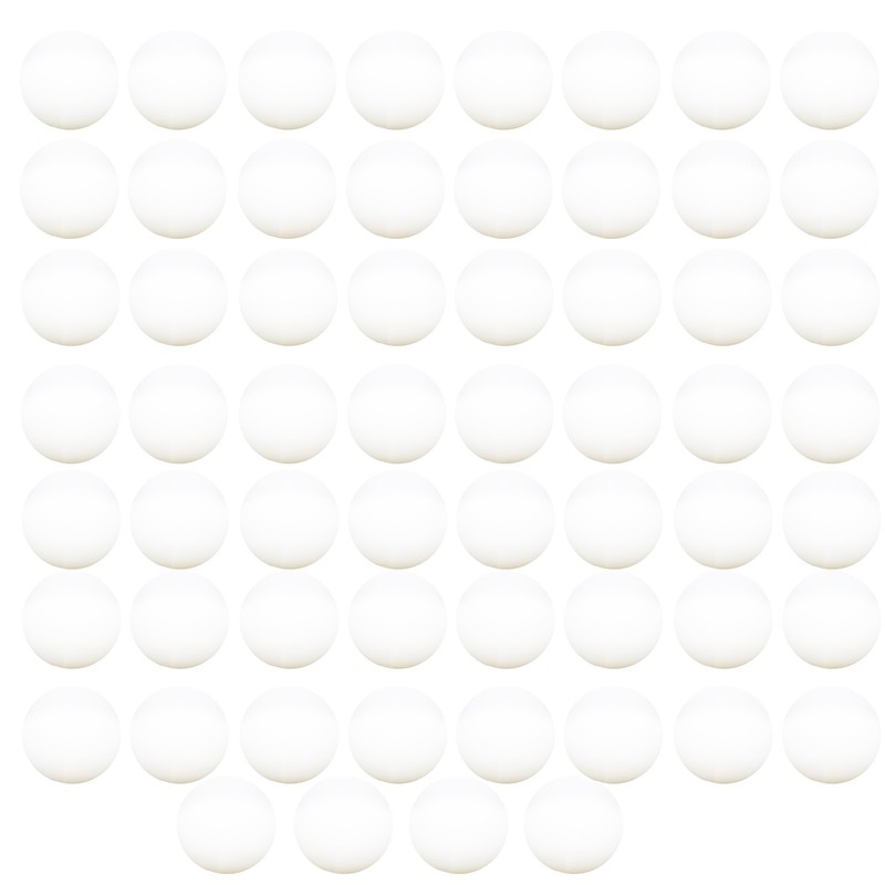 60Pcs Intermediate Training Exercise Pong Table Tennis Ball Outdoor Sports