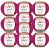 Wollidu Mika Knitting and Crochet Yarn, 51% Polyacrylic, 49% Cotton,