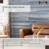 BoscoMondo 5.5 Inches Wide Barnwood Wall Planks, Rustic Solid Wood
