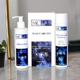 MC Lab Hair Care Set - Anti Hair Loss Shampoo and Cream Jole - Strengthening and Nourishing