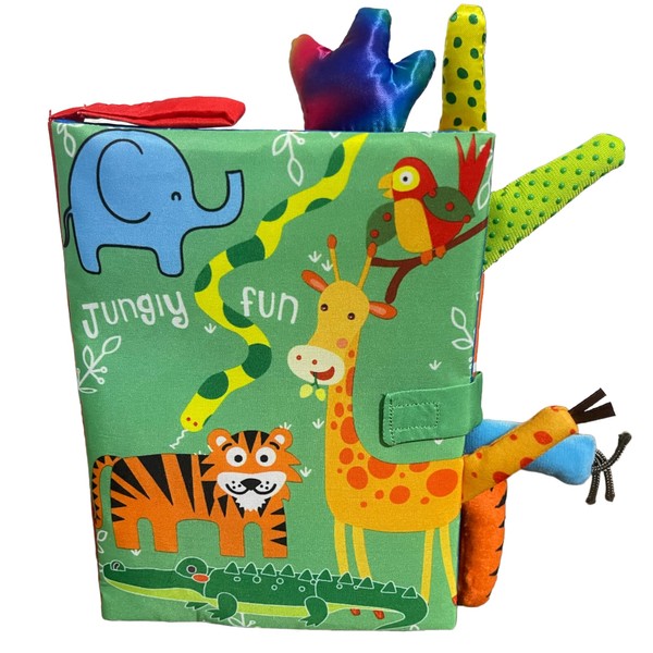 Libro de Tela para Bebe: Libros de Texturas para Bebe