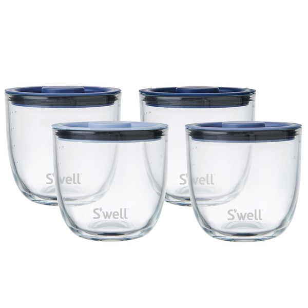 S'well 16oz Glass Prep Bowl Set of 4 For Easy