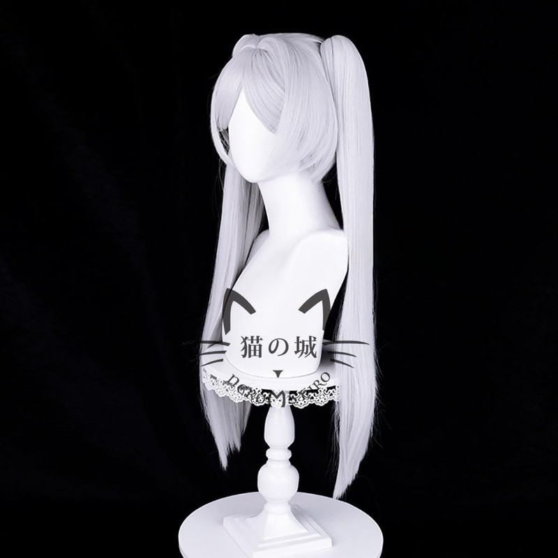 Cat Castle Funeral Freeren Cosplay Wig, Heat Resistant Wig, Anime,
