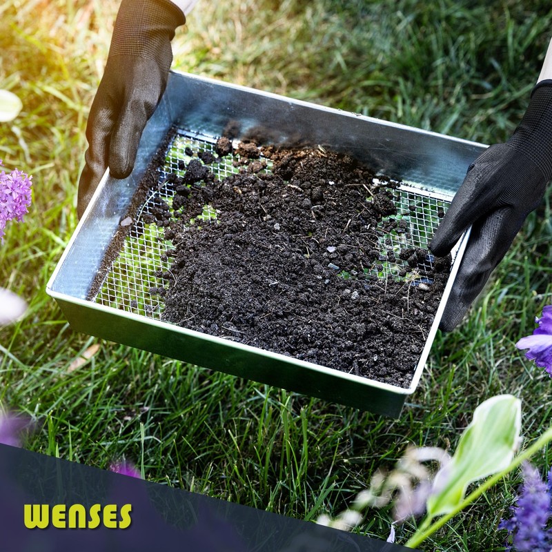 Wenses Soil Sifter, Standard Size (12 x 10 inches) with