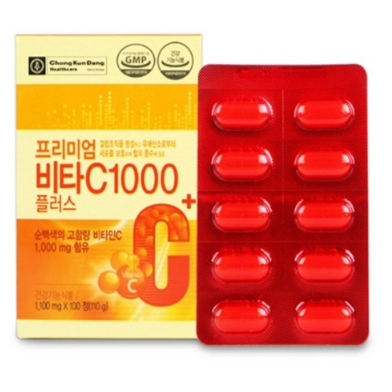 Chong Kun Dang Premium Vita C 1000 Plus 300 tablets,