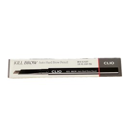 CLIO Kill Brow Auto Hard Brow Pencil 05 Gray Brown Eyebrow Makeup Dual End Brush