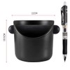 ANCLLO Coffee Knock Box Rubber Non-Slip Coffee Grounds Container Espresso