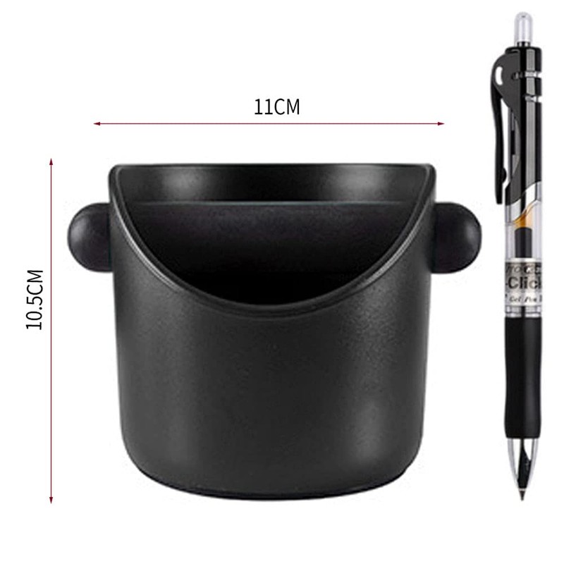 ANCLLO Coffee Knock Box Rubber Non-Slip Coffee Grounds Container Espresso