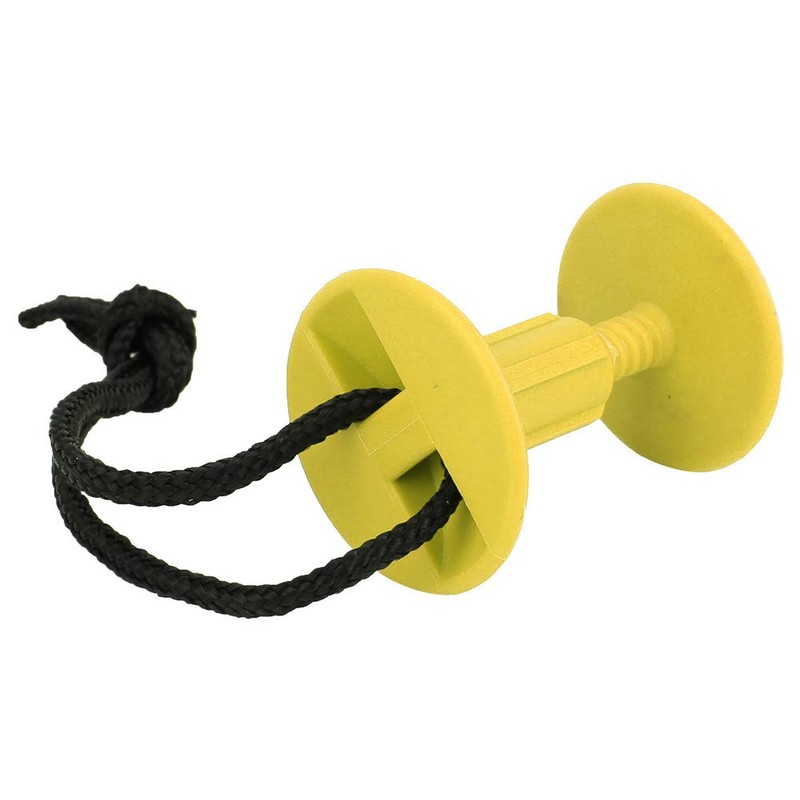 BORDSTRACT6Pcs Surfboard Rope Plug, Plastic Surfing Traction Hand Rope, Replacement