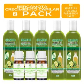 5 Shampoos Aceite De Bergamota Mas 3 Aceites                                                                                                          