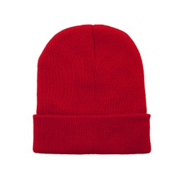 Zando Unisex Red Beanie Cute Kids Winter Hat for Girls Boys - Slouchy Warm Soft Knit Hat - Toddler Winter Beanies for Kids - One Size