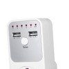 Countdown Timer Socket with 2 USB Ports 5V 2.1A Outlet