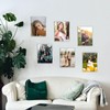 DZZ Clear Acrylic Photo Picture Frames Display Picture,Wall Mounting Clear