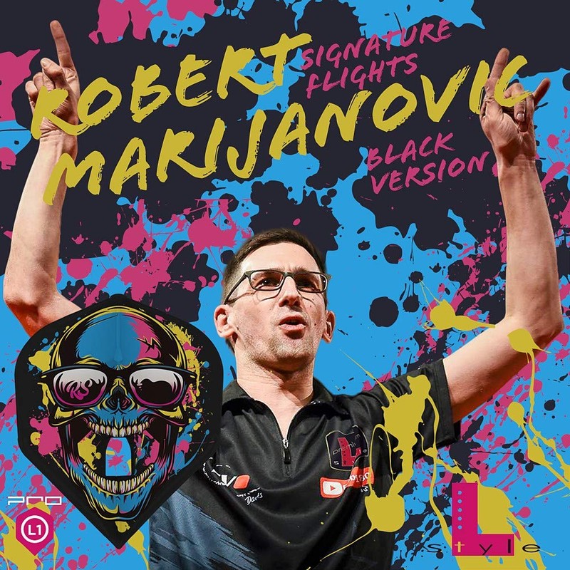 L-Style Flights Champagne L1 Standard Signatur Robert Marijanovic Black