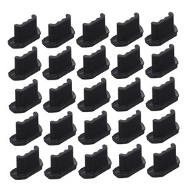 Operitacx 65 Stück Micro USB Staubschutzstecker USB Port Abdeckungen für Smartphones Laptops Mobile Geräte Schützt vor Feuchtigkeit Schmutz Installieren zu Entfernen