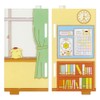 Sanrio 868850 Pompompurin Acrylic Stand Room, Classroom (Enjoy Idol)