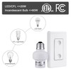 DEWENWILS Remote Control Light Bulb Socket Wireless Wall Light Switch