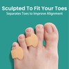 Welnove Gel Toe Separator - 8 Pack Pinky Toe Spacers