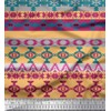 Soimoi Rayon Crepe Fabric Ikat Southwestern Fabric Prints By metre 46 Inch Wide