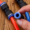 150 PCS Air Hose Fittings Air Line Fittings Straight Push