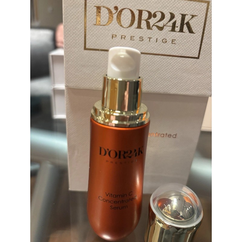 D'OR24K Vitamin C Serum Concentrated Anti-Aging Brightening 40ml NIB