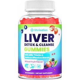 Liver Cleanse Detox & Repair Gummies 3000 mg - Natural Liver Support Supplements