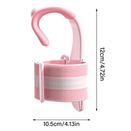 Booge 1 Pc Pencil Grip Corrector, Hook Wrist Corrector for Correcting Pen Holding Posture Handwriting Writing Posture Correction Trainer, Pink