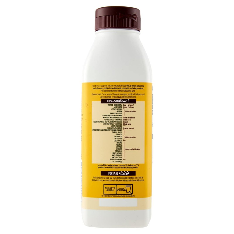 Hair Food - Macadamia smoothing mask 350 ml